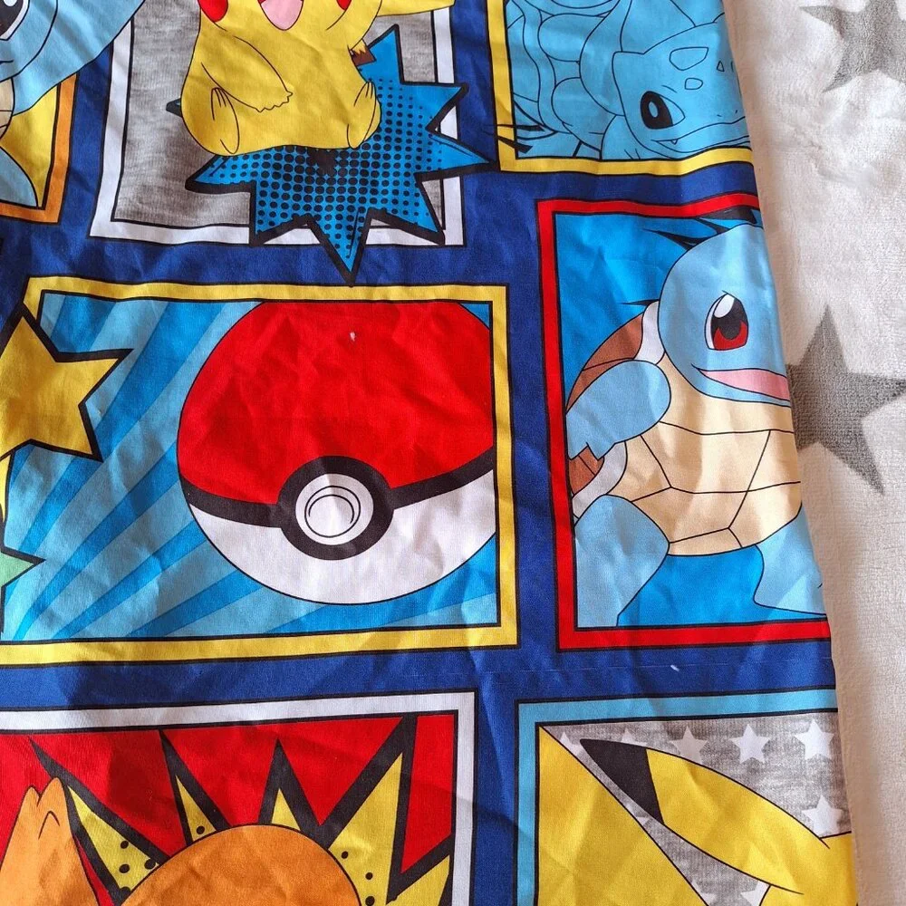 2021 Pokemon Standard Pillow Sham‎ Case Pikachu Charmander Squirtle (1)